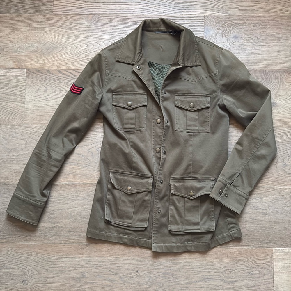 Army Green Military Jacket